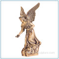 Church Religious Outdoor Large Bronze Angle Statue